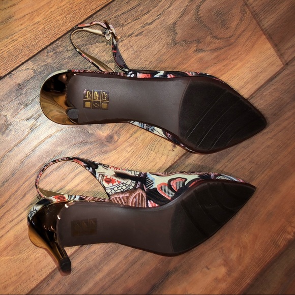 Multicolor slingback heels by J. Renee - Picture 5 of 5